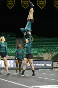 Keegan Johnson and Shayla Moore were two of three Bears to earn national honors.