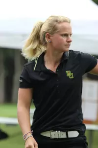 Hayley Davis cruised to the NCAA San Antonio Regional individual title with a school-record 54-hole total of 16-under-par 200.