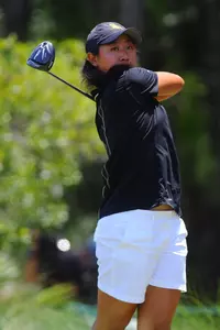 Dylan Kim shot a team-best even-par 72 on Friday.