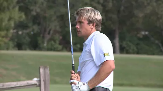 Andreas Gjesteby is tied for 15th place with teammate Braden Bailey.