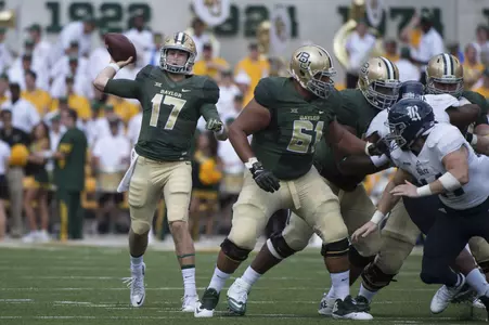 QB Seth Russell threw for 277 yards and six touchdowns.