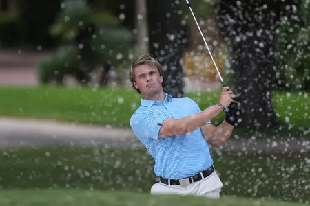 Andreas Gjesteby has played in Baylor's No. 1 spot in the lineup in every tournament in 2015-16.