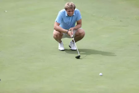 Andreas Gjesteby has anchored the Baylor lineup in every tourname this season.