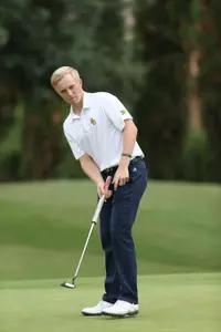 Frederik Andersen led the team and tied for second individually at 7-under-par 137.