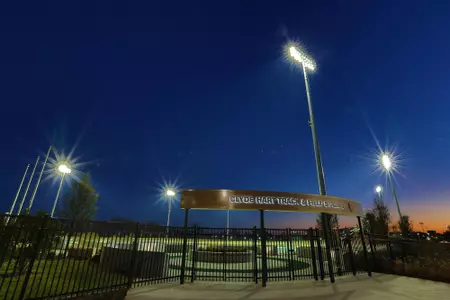 Clyde Hart Track and Field Stadium entrance gate