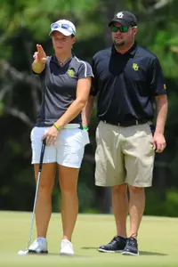 Laura Lonardi shot 2-under-70 in her final round at the Big 12 Championship.