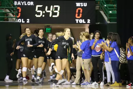 Katie Staiger led the Bears to arguably the biggest victory of the McGuyre era at Baylor over Washington State.
