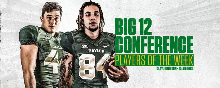 Player of the Week Hurd and Johnston