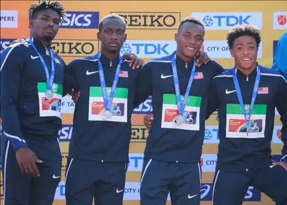 4x400m relay
