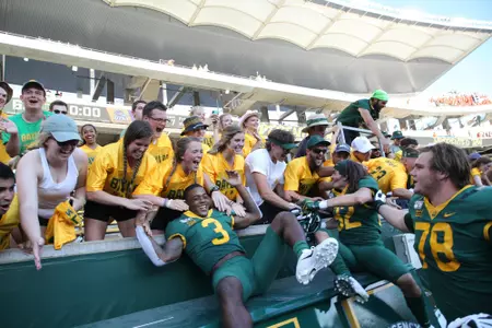 Post game celebration