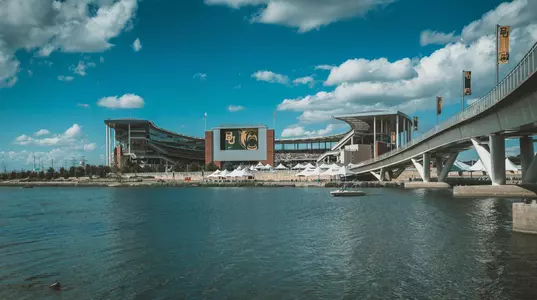 McLane Stadium Brazos River 2019