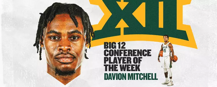 Davion Mitchell Big 12 Player of the Week