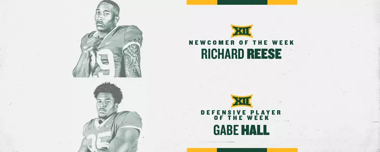 Richard Reese and Gabe Hall Player of the Week graphic