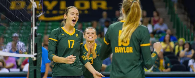 Kara McGhee Celebrates Against McNeese