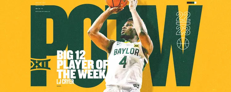 LJ Cryer player of the week