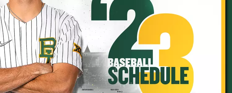 2023 Baseball Schedule Graphic