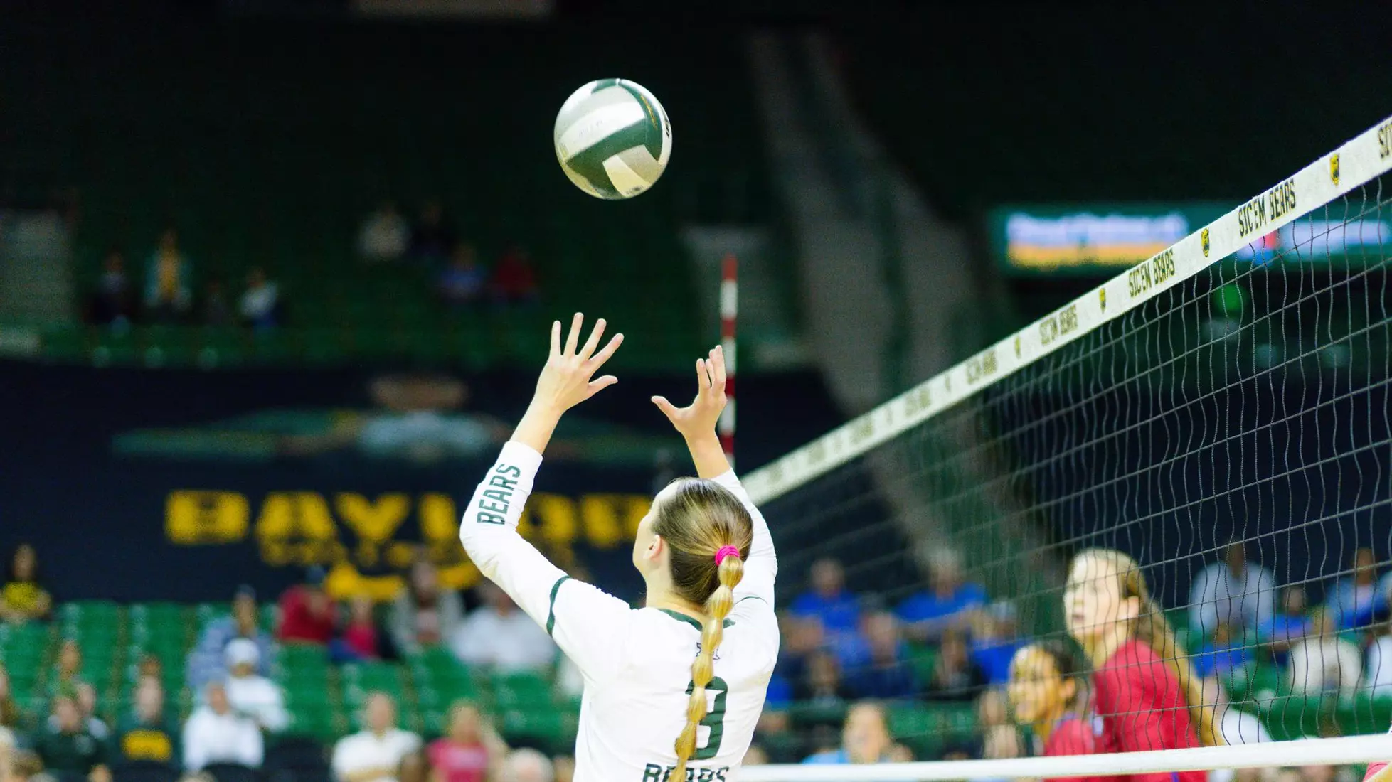 The Bears swept the Jayhawks at home.