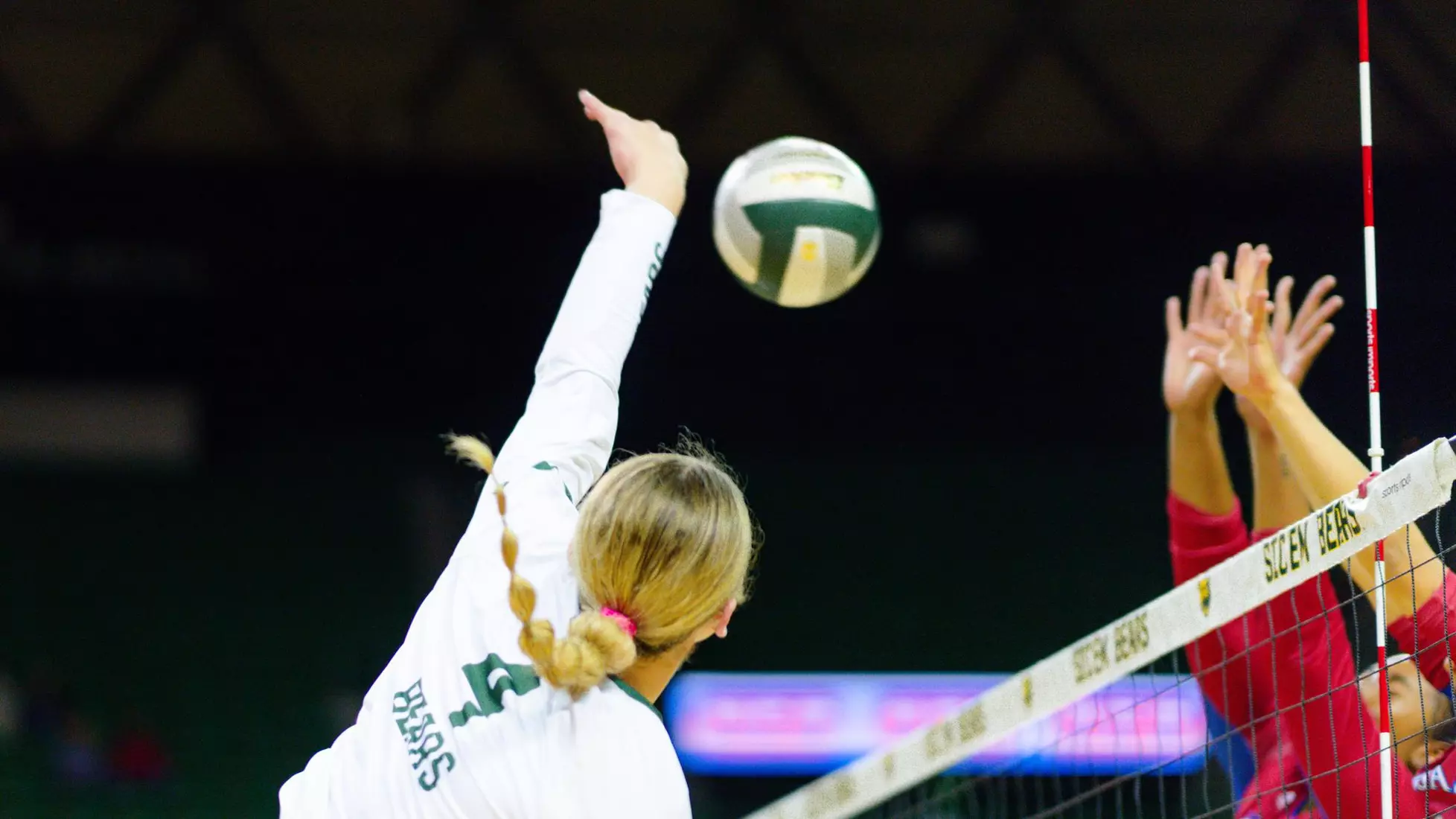 The Bears swept the Jayhawks at home.