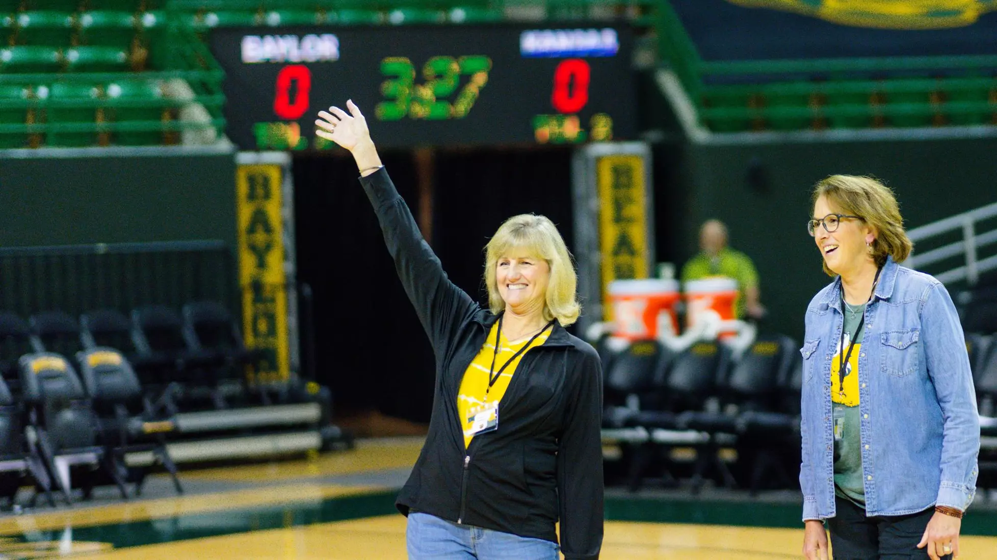 The Bears swept the Jayhawks at home.