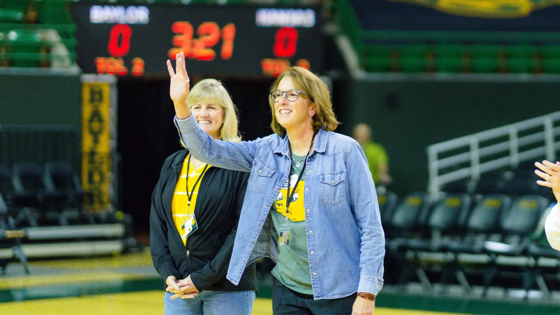 The Bears swept the Jayhawks at home.