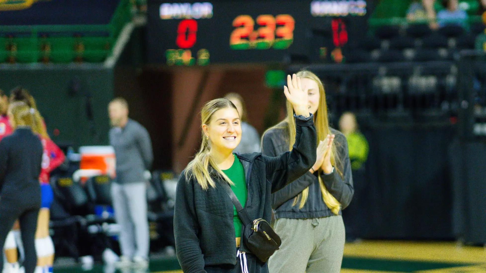 The Bears swept the Jayhawks at home.