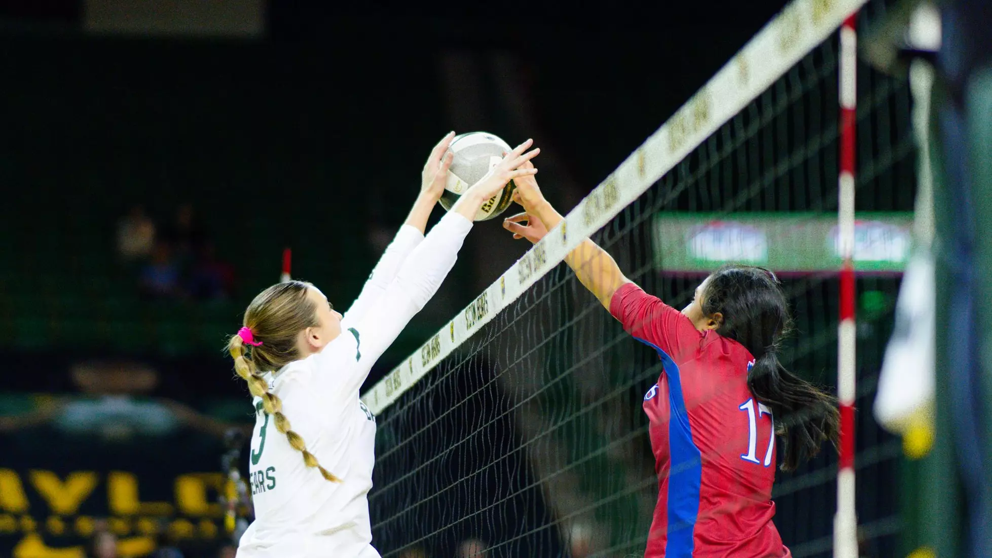 The Bears swept the Jayhawks at home.