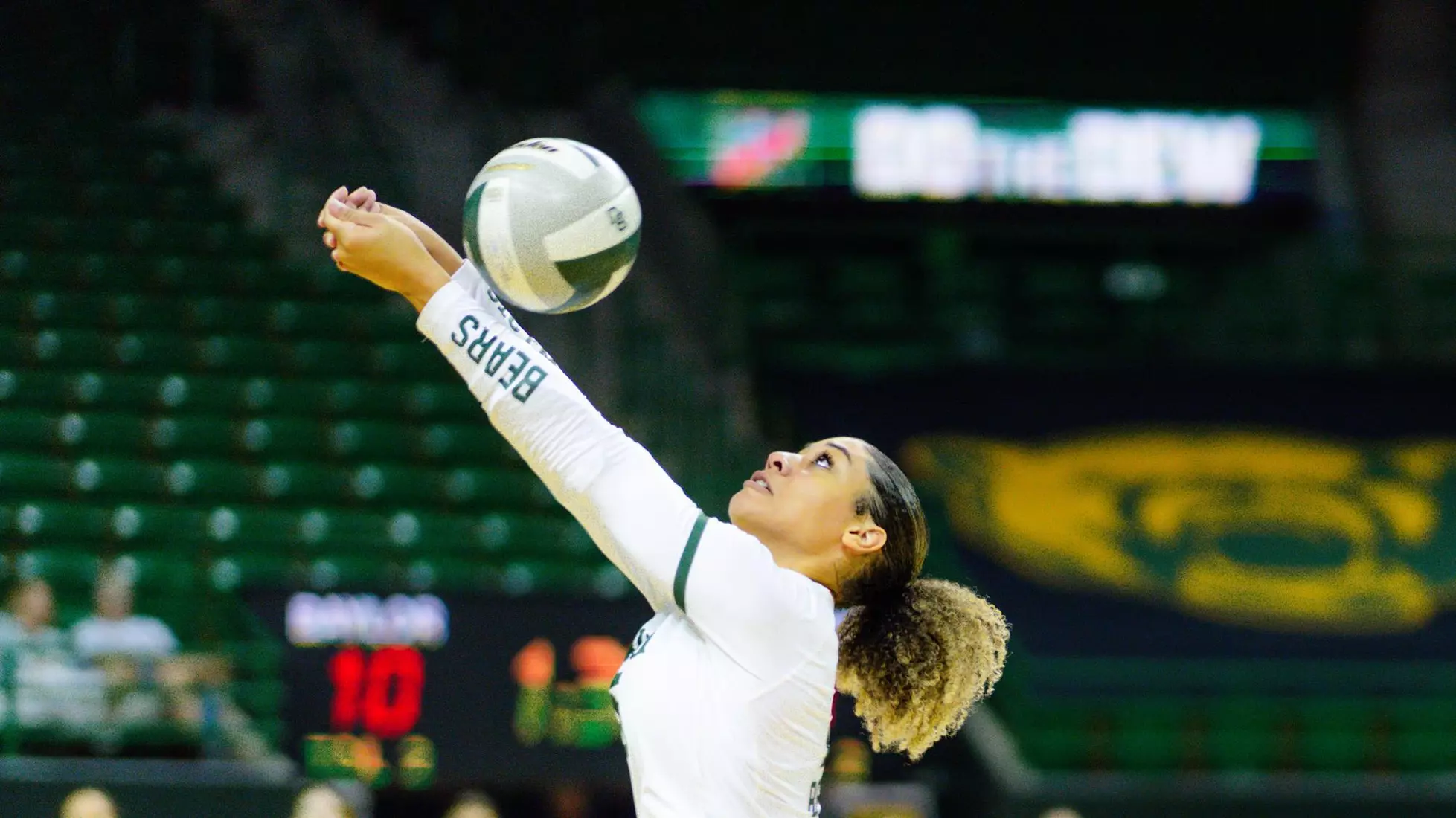 The Bears swept the Jayhawks at home.