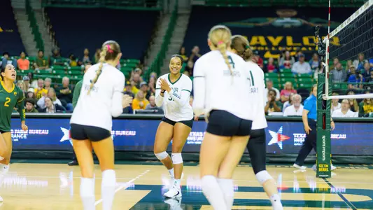 The Bears swept the Jayhawks at home.