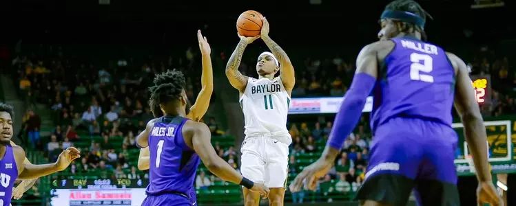James Akinjo Jumper vs. TCU