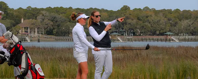 Rosie with Carly on Tee
