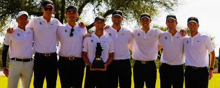 Men's Golf winning photo