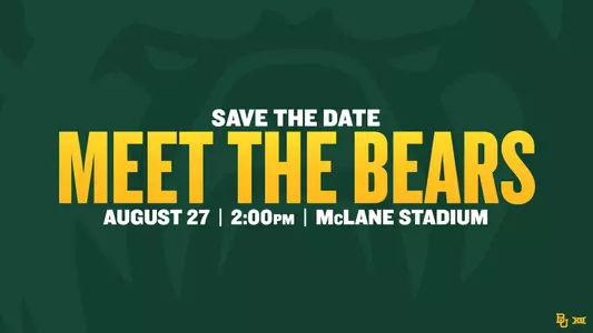 2022 Meet the Bears