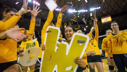 Lauren Briseño brought home the 'dub' in their victory over TCU.