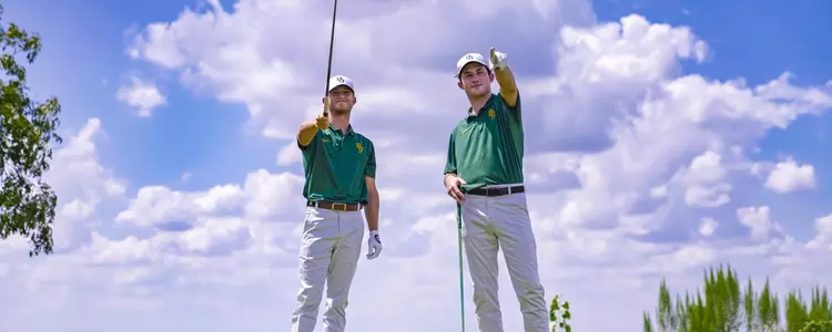 Luke Dossey and Jonas Appel Pointing