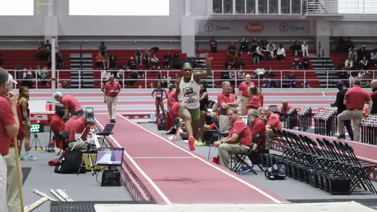 Koi Johnson Triple Jumping at Razorback Invitational