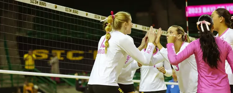 Riley Simpson and Averi Carlson celebration against UCF