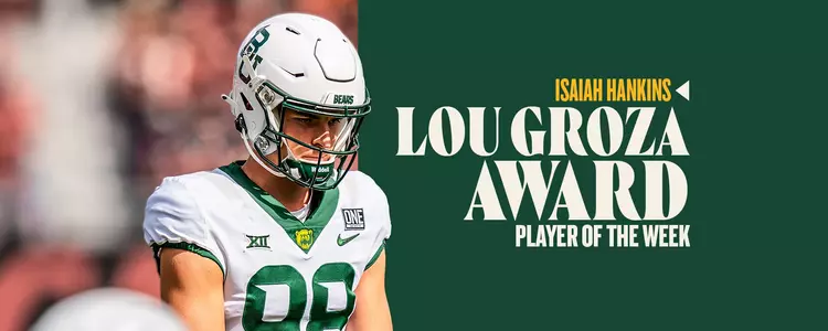 Isaiah Hankins Groza Award