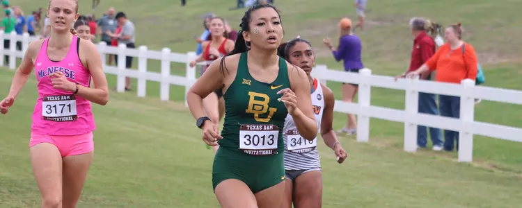 Chloe Gangnath running at Arturo Barrios Invite 23
