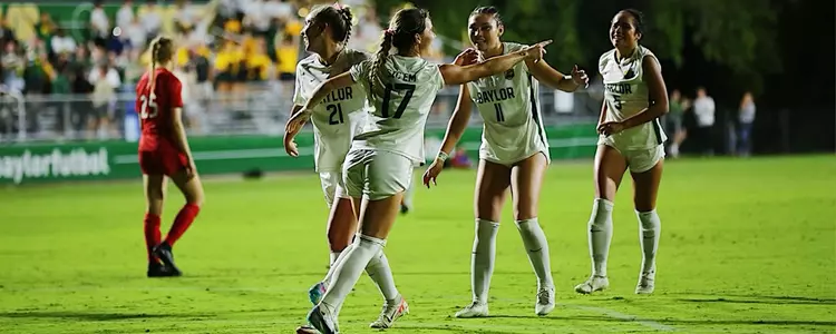 Ashley Merrill celebrates