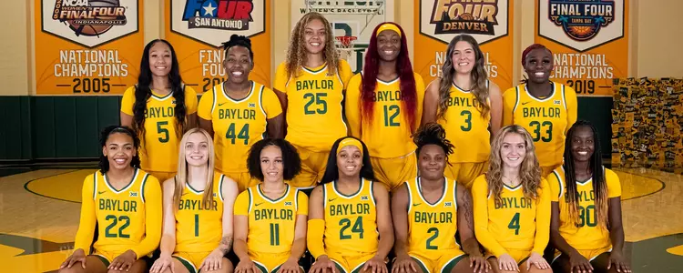 2023-24 Baylor WBB Team Photo