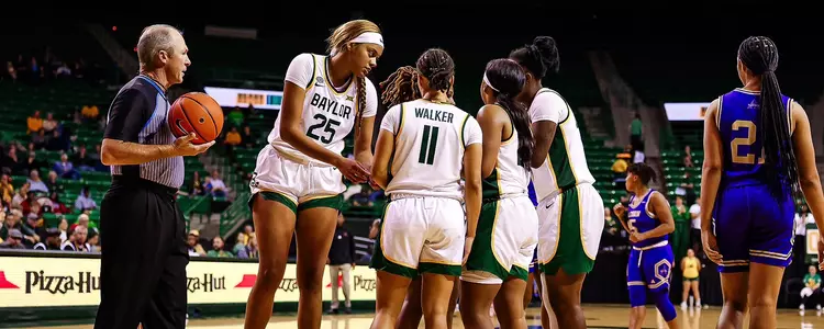 WBB Huddle vs. Alcorn State