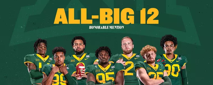 Football All-Big 12 2023 Graphic