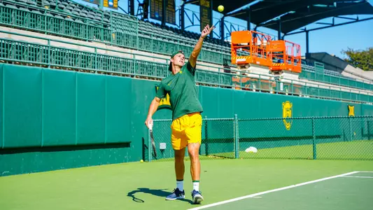 Martin Breysach in fall practice 2023