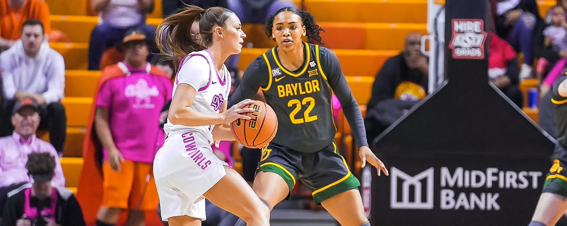 Bella Fontleroy goes up against Oklahoma State in 2023
