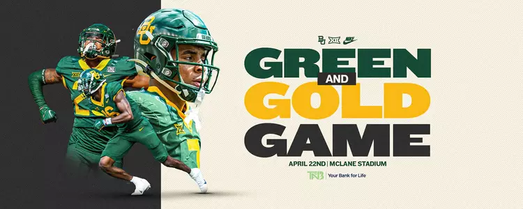 Header Green and Gold Game 2023