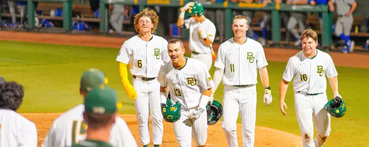 Kolby Branch after hitting a grand slam vs HCU 2023