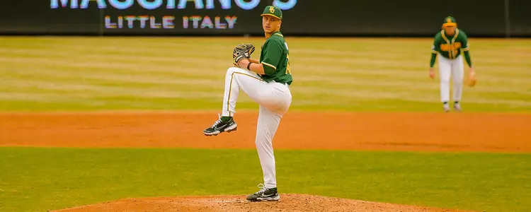 Mason Marriott pitches at Duke in 2023
