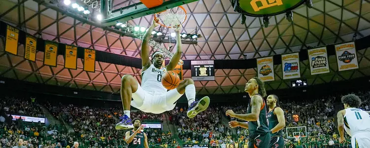 Flo Thamba dunks on Texas Tech