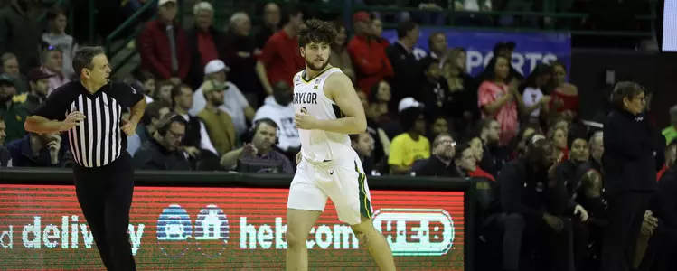 Jake Younkin runs the floor against Texas Tech