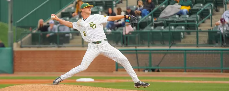 Will Rigney pitches against Rice in 2023